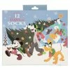Disney Socks Gift Set - 12 Days Of Socks - Mickey And Friends -Hats Sales 1a964c463861371