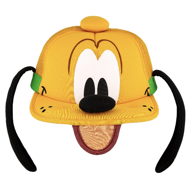 Disney Baseball Cap - Pluto Novelty - Foam 3 Disney Baseball Cap - Pluto Novelty - Foam
