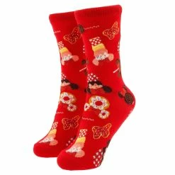 Disney Socks For Kids - Minnie Mouse Food Icons