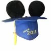 Disney Hat - Ears Graduation Cap - Class Of 2015 - Mortarboard