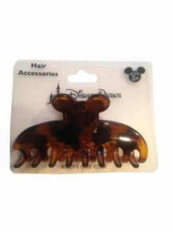 Disney Hair Accessory - Mickey Mouse Hair Clip - Brown