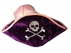 Disney Hat - Plush Hat - Pirates Of The Caribbean - Pirate