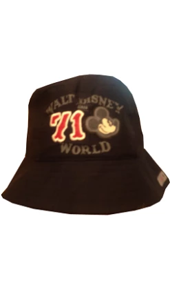 Disney Hat - Bucket Hat - Walt Disney World 1971 - Youth