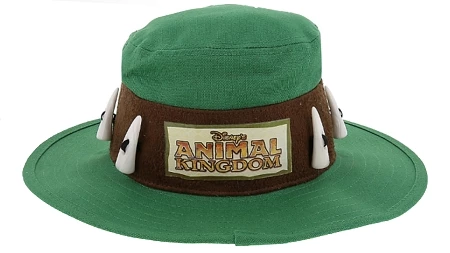 Disney Hat - Animal Kingdom Safari Hat With Teeth 3 Disney Hat - Animal Kingdom Safari Hat With Teeth