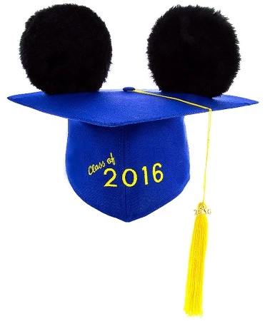 Disney Hat - Ears Graduation Cap - Class Of 2016 - Mortarboard 3 Disney Hat - Ears Graduation Cap - Class Of 2016 - Mortarboard