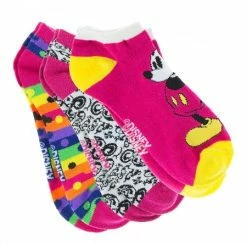 Disney Socks For Women - Mickey Mouse Fun - Disney World - 3 Pack