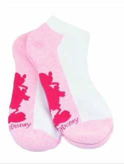 Disney Socks For Women - Mickey Mouse Silhouette - Disney World - 2 Pk