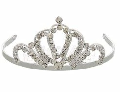 Disney Haircomb - Princess Tiara Barrette - Clear