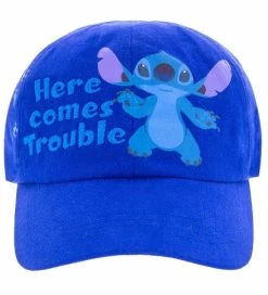 Disney Hat - Baseball Cap - Stitch - Here Comes Trouble