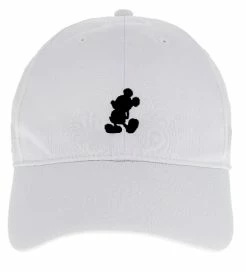 Disney Hat - Nike Baseball Cap - Mickey Mouse Standing - White