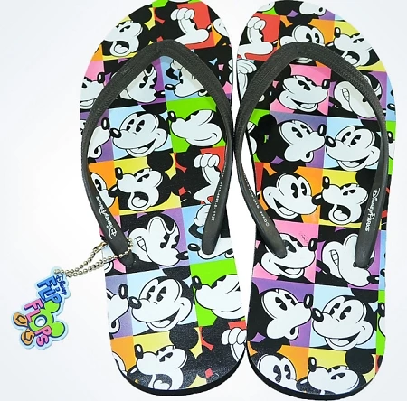 Disney Flip Flops For Women - Oh Mickey - Mickey Mouse 3 Disney Flip Flops For Women - Oh Mickey - Mickey Mouse