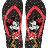 Disney Flip Flops For Women - Minnie Mouse With Hat