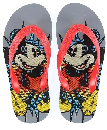 Disney Flip Flops For Boys - Mickey Mouse Comic 3 Disney Flip Flops For Boys - Mickey Mouse Comic