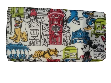 Disney Wallet - Main Street - Mickey Mouse And Friends 3 Disney Wallet - Main Street - Mickey Mouse And Friends
