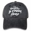 Disney Hat - Baseball Cap - Disney Parks - Fastpass To Friday