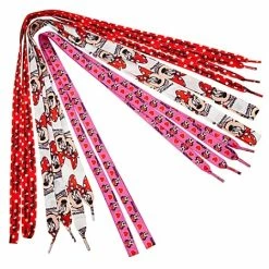 Disney Shoelaces - Minnie Mouse-- 3-Pack