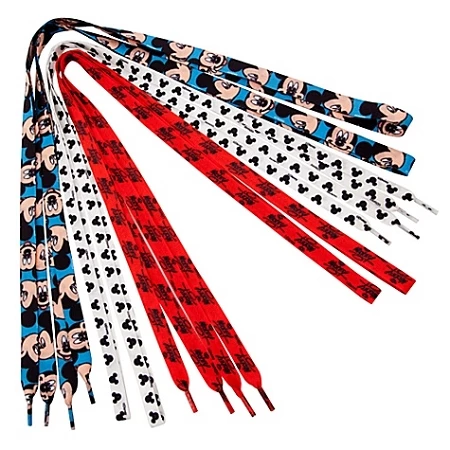 Disney Shoelaces - Mickey Mouse-- 3-Pack 3 Disney Shoelaces - Mickey Mouse-- 3-Pack