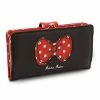 Disney Wallet - Minnie Mouse - Bow With Polka Dots - Black -Hats Sales 7501055880133