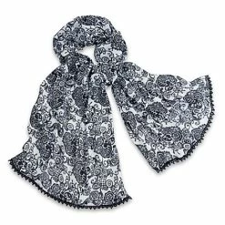 Disney Scarf - Mickey Mouse Lace Trimmed