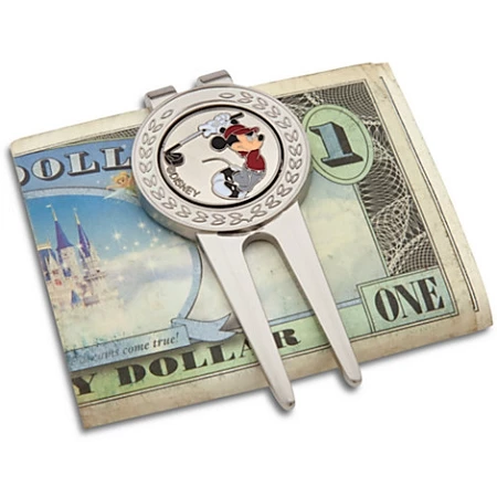 Disney Money Clip - Mickey Mouse Golf 3 Disney Money Clip - Mickey Mouse Golf