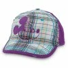 Disney Hat - Baseball Cap - Mickey Mouse Plaid - Purple -Hats Sales 7505055890516