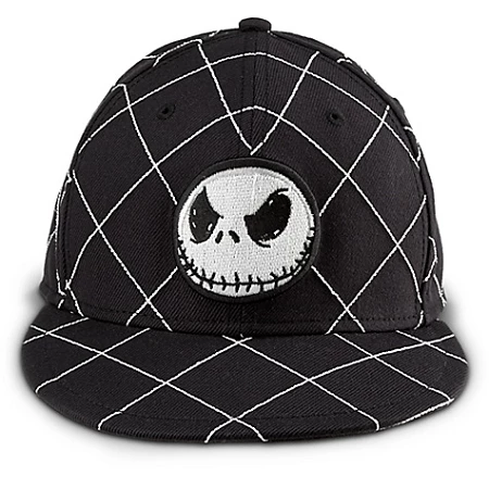 Disney Hat - Baseball Cap - Jack Skelllington - Webbed 3 Disney Hat - Baseball Cap - Jack Skelllington - Webbed