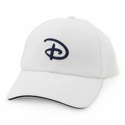 Disney Hat - Baseball Cap - Disney Logo Sport Cap - White