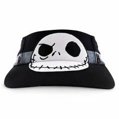 Disney Sun Visor Hat - Jack Skellington Visor For Men