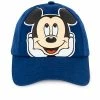 Disney Hat For Kids - Baseball Cap - Mickey Mouse Face -Hats Sales 7514057370024