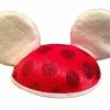 Disney Hat - Christmas Ears Hat - Minnie Mouse With Plush Ears