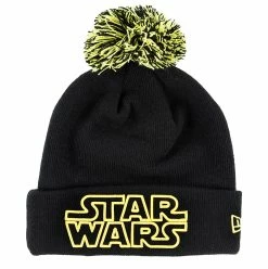 Disney Knit Hat - Star Wars Logo - Pop Pom