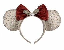 Disney Ears Headband - Minnie Mouse - Holiday BaubleBar