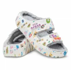 Disney Crocs For Adults - Pixar Holiday Cozzzy Sandals
