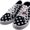Disney Lace Up Shoes For Women - Minnie Mouse Polka Dots -Hats Sales bf829
