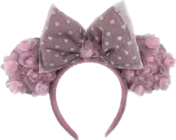 Disney Ears Headband - Minnie Mouse - Hearts And Petals