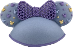 Disney Hat - Ears Hat - Minnie Beaded - Pink & Blue