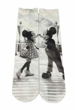 Disney Socks For Adult - Mickey And Minnie Mainstreet