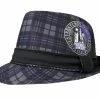 Disney Fedora Hat - Haunted Mansion - Plaid -Hats Sales c14720