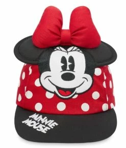 Disney Hat - Baseball Cap - Minnie Polka Dot - Youth