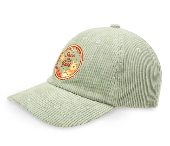 Disney Hat - Baseball Cap - Winnie The Pooh Corduroy 3 Disney Hat - Baseball Cap - Winnie The Pooh Corduroy