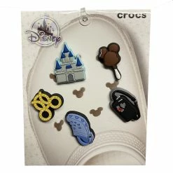 Disney Crocs Jibbitz Charms - Walt Disney World Icons - Set Of 5