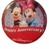 Disney Souvenir Button - Happy Anniversary - Mickey And Minnie Mouse -Hats Sales coj0ipyabpjjp0ztoz5 edhp1ct4l5bcjvdudxwjrac