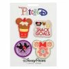 Disney Iron On Patch Set - Patched - Disney Parks Food Icons -Hats Sales dc18h72962378