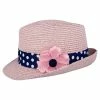 Disney Straw Fedora - Minnie Mouse With Flower - Youth -Hats Sales dc18h72963228