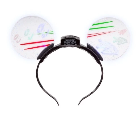 Disney Glow Ears Headband - Star Wars - Millennium Falcon &TIE Fighter 3 Disney Glow Ears Headband - Star Wars - Millennium Falcon &TIE Fighter