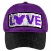 Disney Hat - Baseball Cap - Mickey Mouse LOVE - Purple -Hats Sales dc18h72963895
