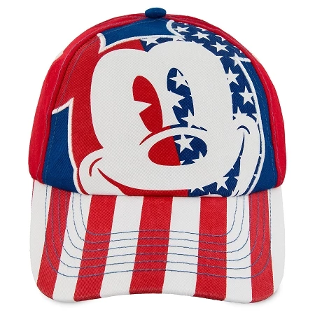 Disney Hat - Baseball Cap - Mickey Mouse Americana - Youth 3 Disney Hat - Baseball Cap - Mickey Mouse Americana - Youth