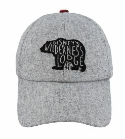 Disney Hat - Baseball Cap - Disney's Wilderness Lodge Resort - Gray