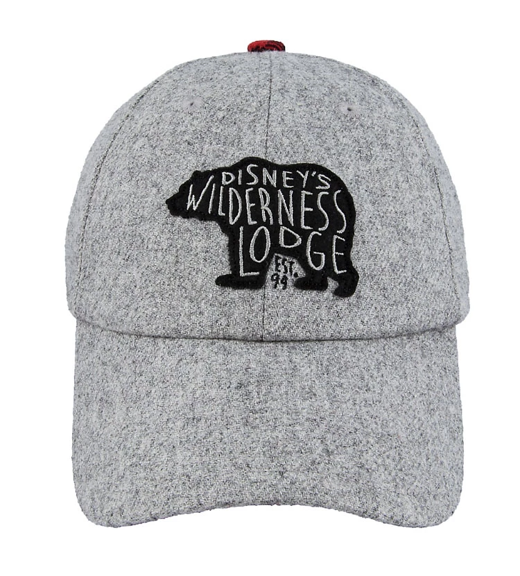 Disney Hat - Baseball Cap - Disney's Wilderness Lodge Resort - Gray 3 Disney Hat - Baseball Cap - Disney's Wilderness Lodge Resort - Gray
