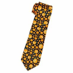 Disney Silk Tie - Orange Bird - Polka Dots